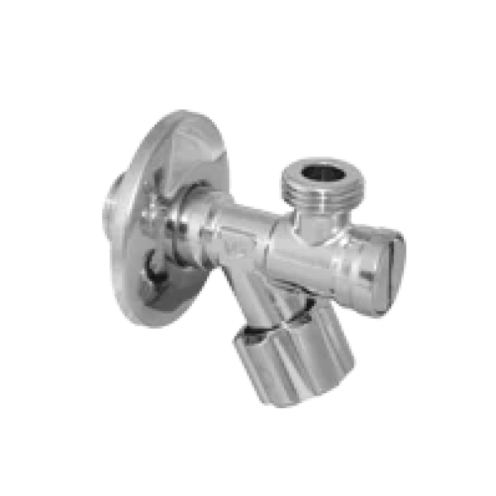 Кран VA Albertoni  Ф1/2"х1/2" кутовий вентільний з фільтром B401481