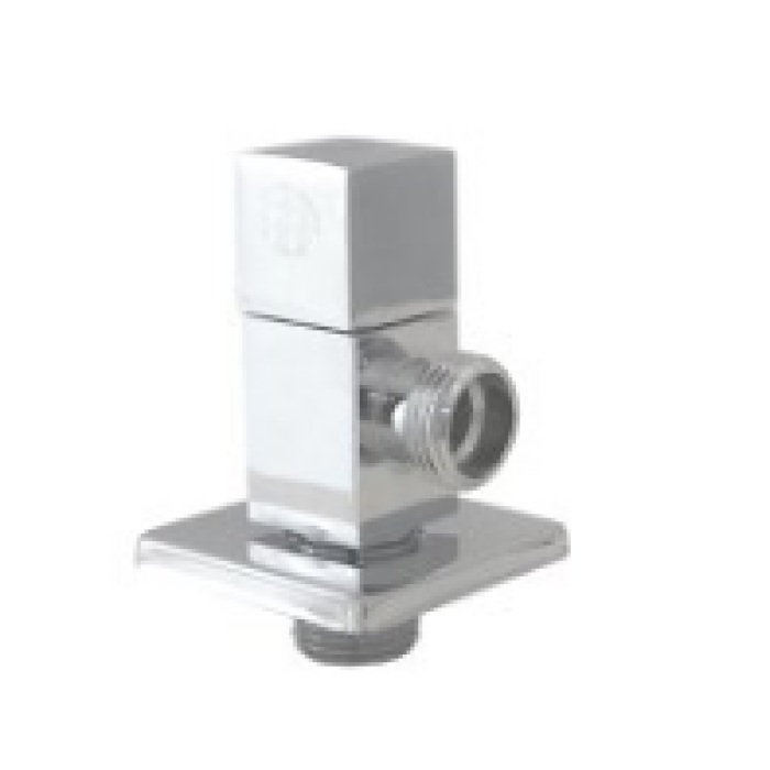 Кран Solomon Ф1/2"х 3/4" кутовий,  квадратний з керамичною буксою 7078-34