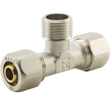 Трійник металопластиковий Fado РЗ 16*1/2"*16 RFT21