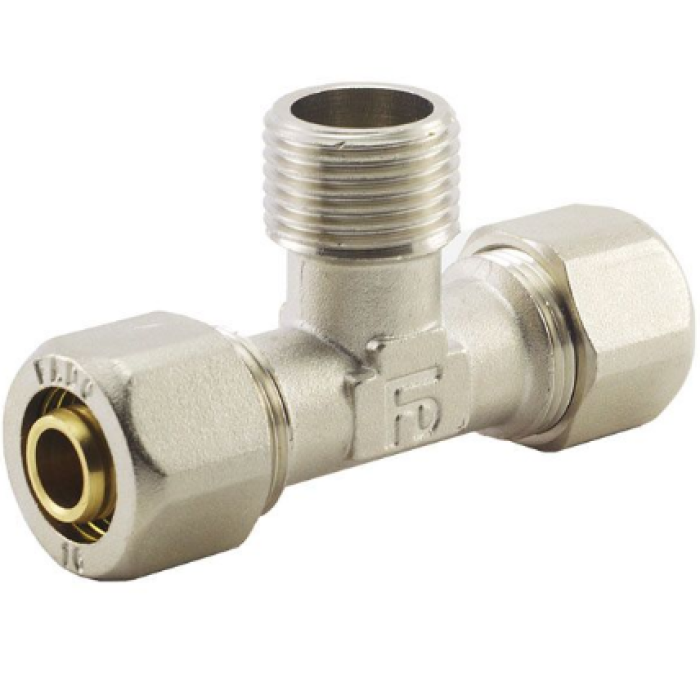Трійник металопластиковий Fado РЗ 16*1/2"*16 RFT21