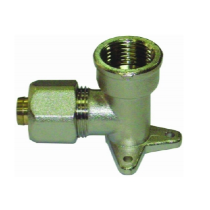 Кутник металопластиковий настінний APE РВ 16*1/2" 754 L APEUU1612