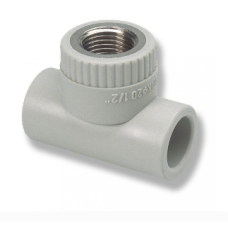 Трійник поліпропіленовий Wavin Ekoplastik РВ 25*1/2" STKI02520X