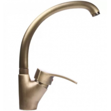 Змішувач для мийки Globus Lux Queensland латунь, бронза GLQU-0203SBIG-9-BRONZE