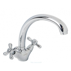 Змішувач для мийки Mixxen Медея ялинка, латунь, хром HB7002805C-M7313