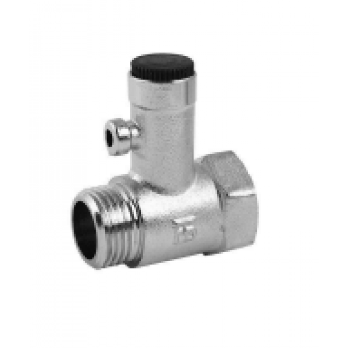Клапан запобіжний для водонагрівача із спусником Fado  6 бар 1/2 Вн-Зов BK01