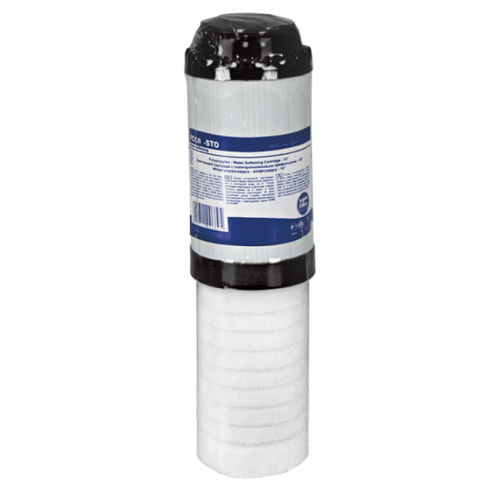 Картридж Aquafilter 10" FCCA-STO з вугіллям зі скорлупи кокосових горіхів та поліпропіленом