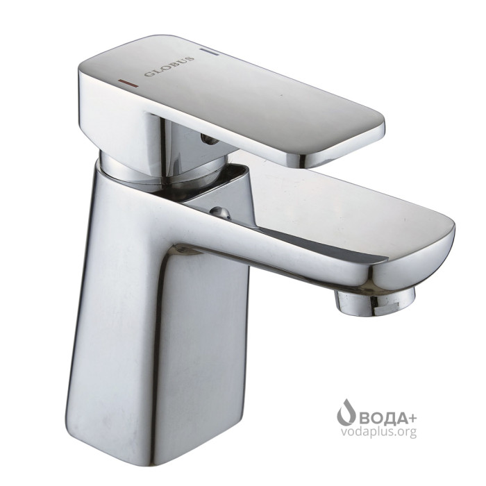 Змішувач для раковини Globus Lux Milano латунь, хром GLM-0101