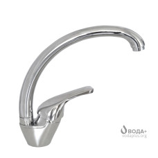 Змішувач для мийки Globus Lux Solly латунь, хром GLSO-0103S