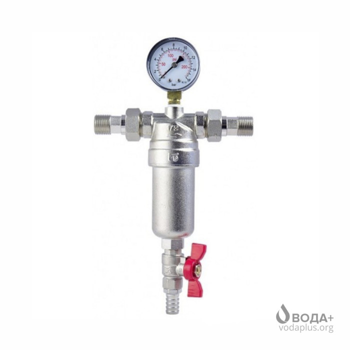 Фільтр грубої очистки Valtec 3/4" самопромивний  FT.389-34