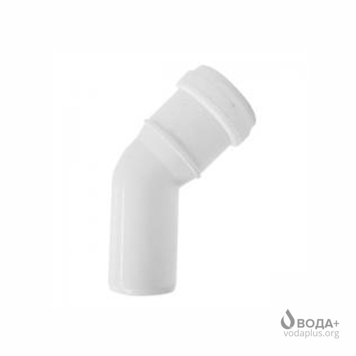 Коліно 40x45 біле HT Safe Ostendorf HTKB4045