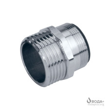 Перехід  металевий М24 Зов * 1/2" Зов  (плоский вилив) хром (833)