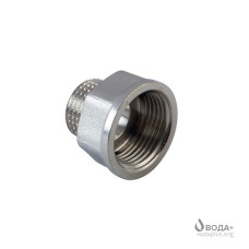 Перехід  металевий М22 Вн * 1/2" Зов  (круглий вилив) хром (834)