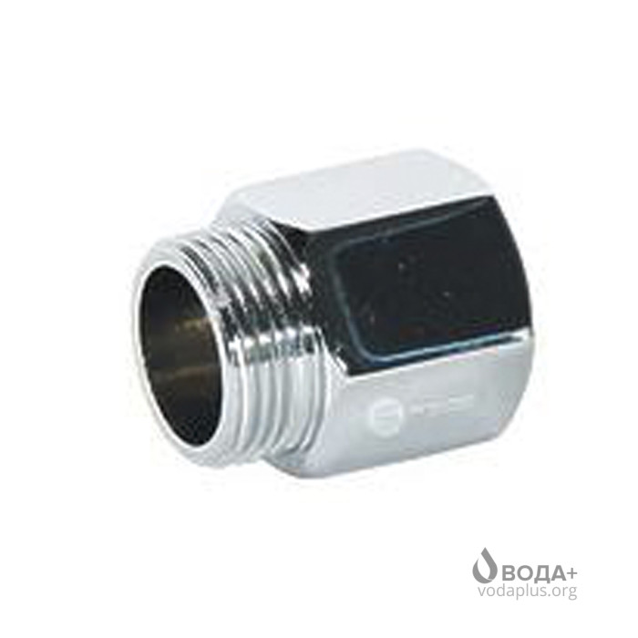 З"єднувач AquaFilter 1/2"РЗ х 1/2"РВ х 1/4"РВ, хромований (латунь) FT-06