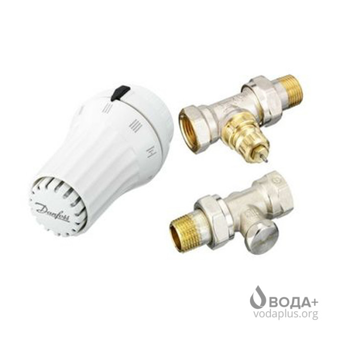 Комплект Danfoss для підключення сталевих радіаторів (бокове підключення) 013G5276