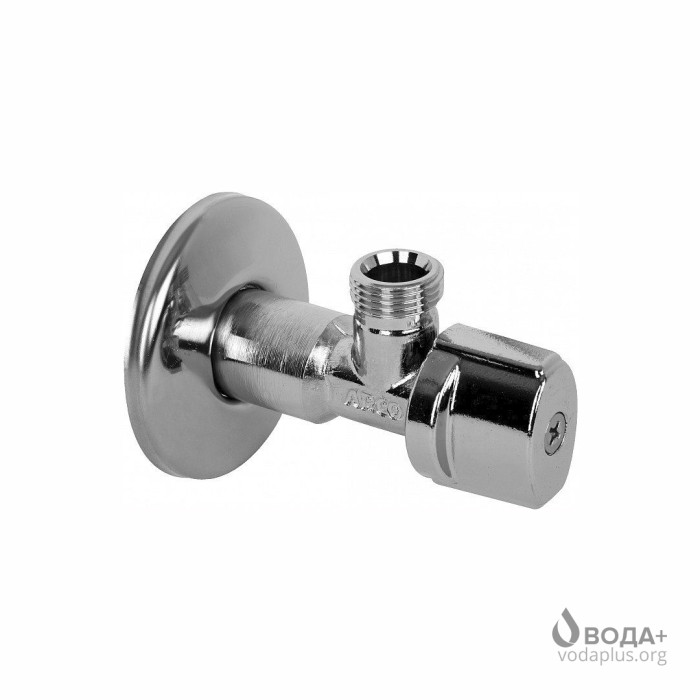Кран ARCO Ф1/2"х1/2" кутовий, кульовий з мет. ручкою NOV91MAC (NOV54MAC)