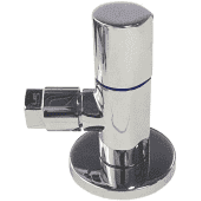 Кран Solomon Ф1/2"х 3/8" кутовий з керамічною буксою та цангою NEW 9082-38
