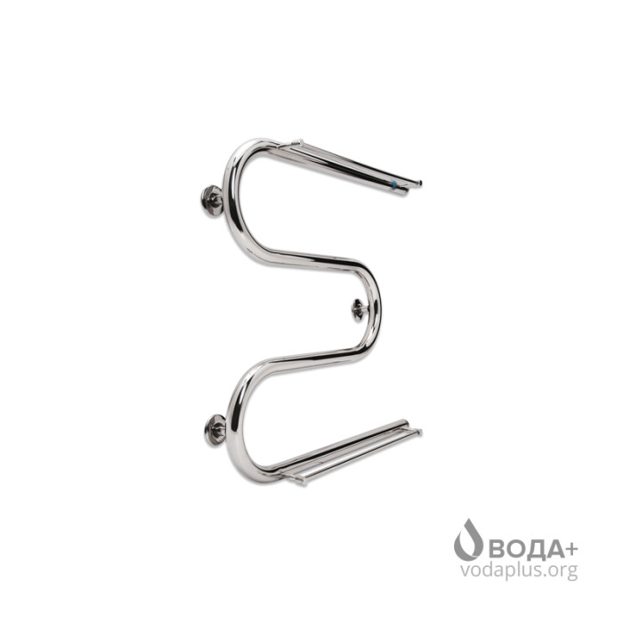 Рушникосушка водяна Laris Змійовик 32 PC3 500 Ш х 500 М (1" зовнішнє) з 2-ма полицями 71 207 201