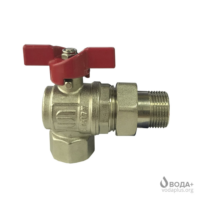 Кран кульовий Selba 3/4" кутовий з американкою  SL 1543-34