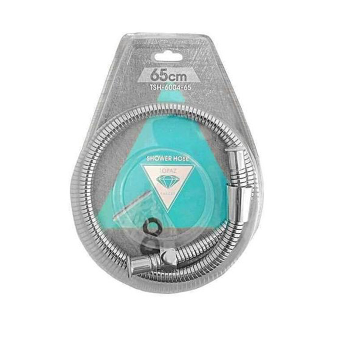 Шланг для душа Topaz 0,65м посилений з підшипником TSH6004-65