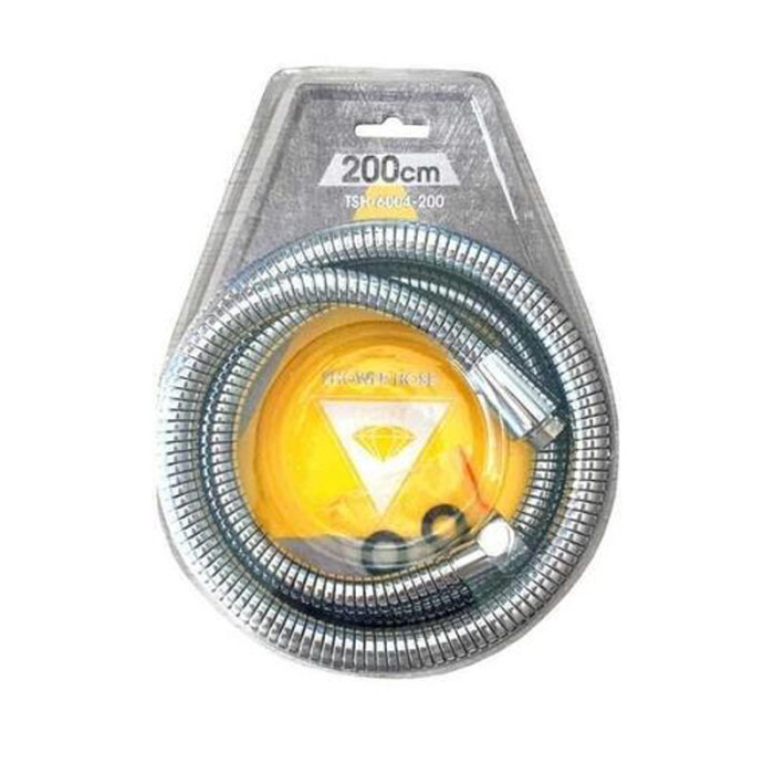 Шланг для душа Topaz 2,0м посилений з підшипником TSH6004-2,0