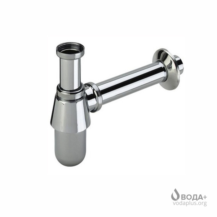 Сифон для умивальника Viega 1 1/4'' металевий хромований (5755) V366681