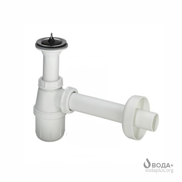 Сифон для умивальника Viega 1 1/4'' пластиковий з горлом (573966) V103927