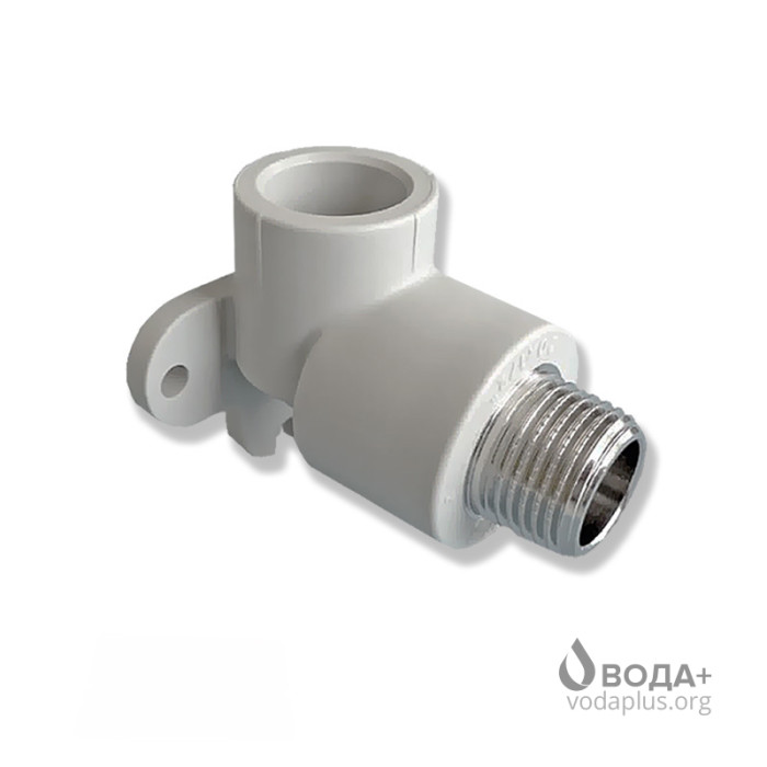 Настінне коліно поліпропіленове Wavin Ekoplastik РЗ 20*1/2" SNKE02020X