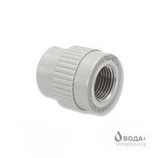 Трійник поліпропіленовий Wavin Ekoplastik РВ 20*1/2" STKI02020X